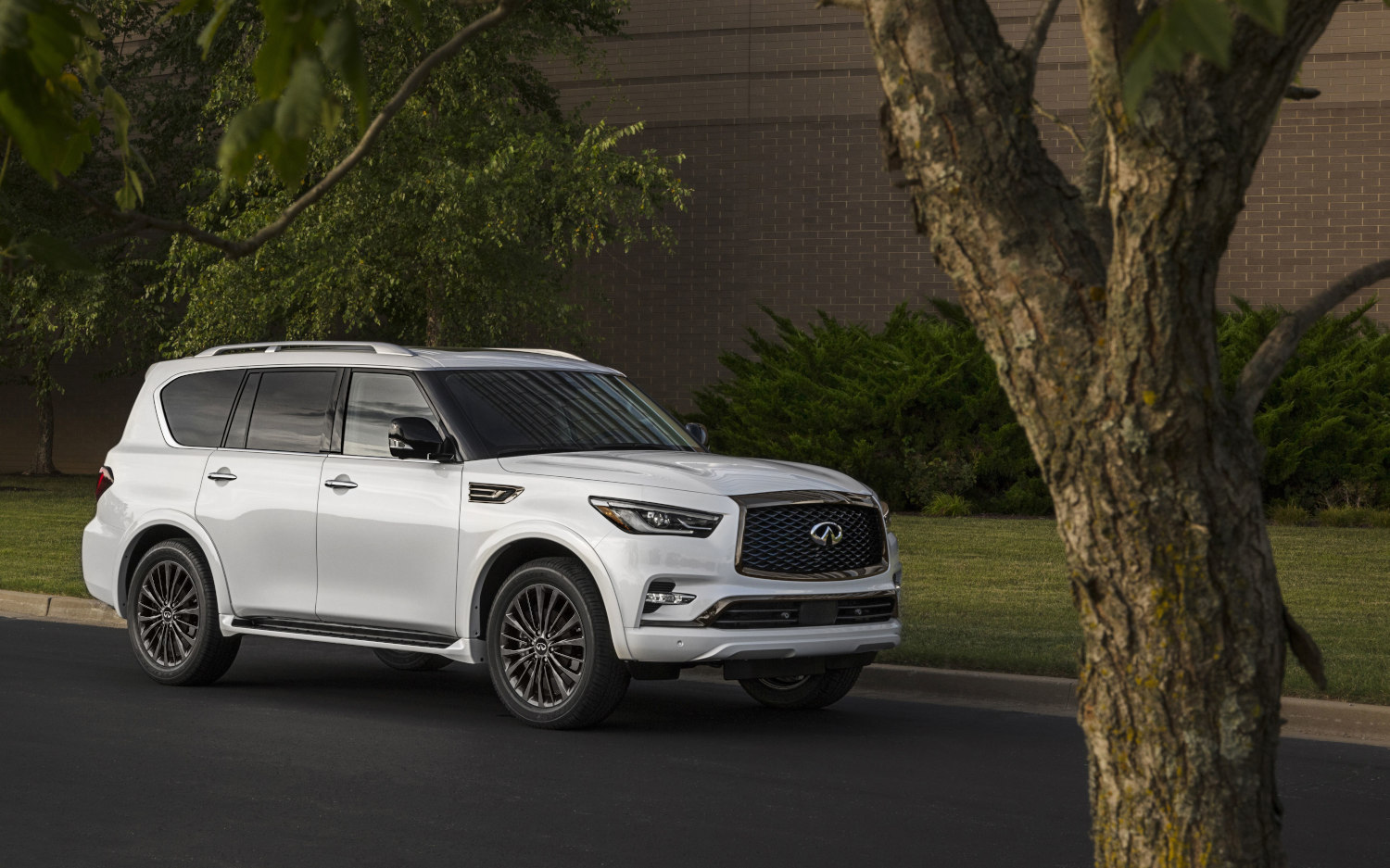 Comparison Infiniti QX80 Sensory 2021 vs INFINITI QX60 LUXE 2020